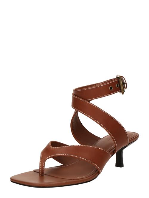 & Other Stories Sandaler med rem  cognac