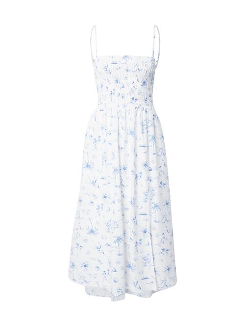 HOLLISTER Sommerkjole  blå / hvid