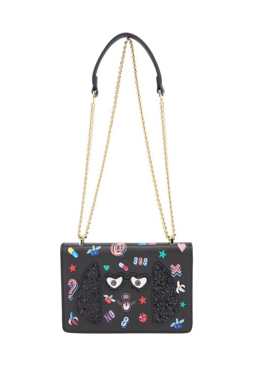 MYMO Skuldertaske 'Pop Eyetheme'  safir / rød / sort / hvid