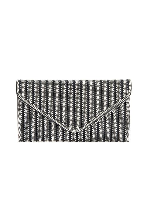 faina Clutch  sort / hvid