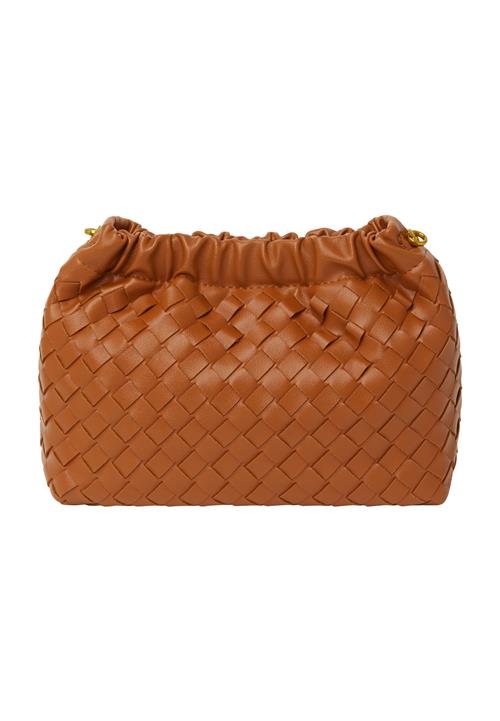 faina Clutch  cognac