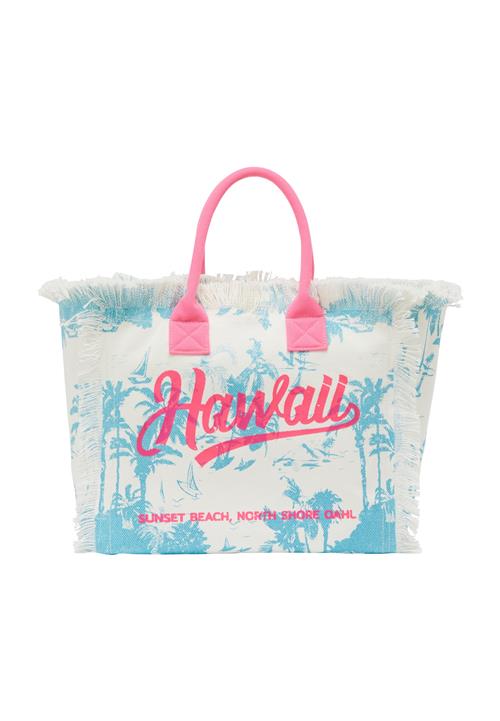 IZIA Håndtaske  lyseblå / lys pink / offwhite