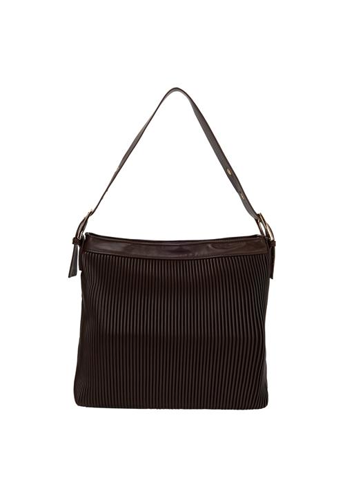 faina Skuldertaske  mørkebrun