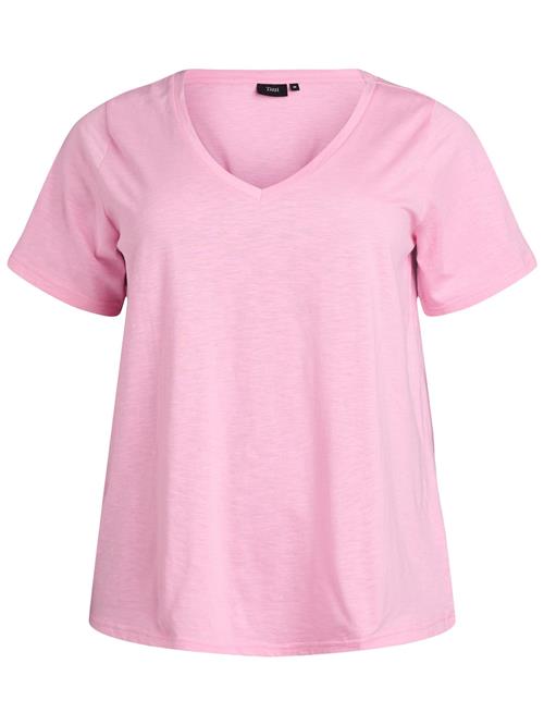 Zizzi Shirts 'Rea'  lyserød