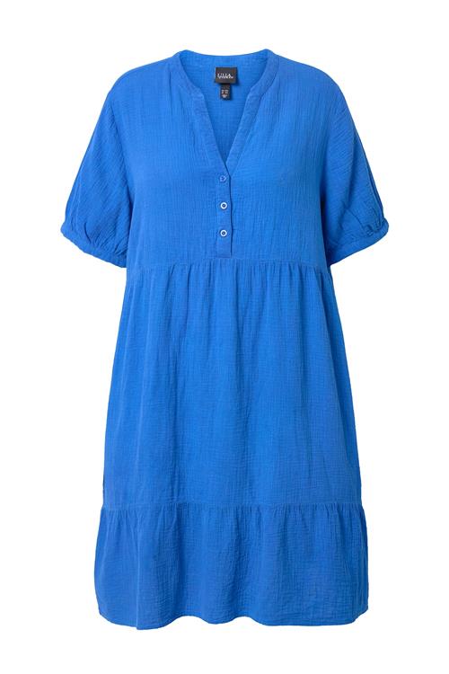 Ulla Popken Blusekjole  blå