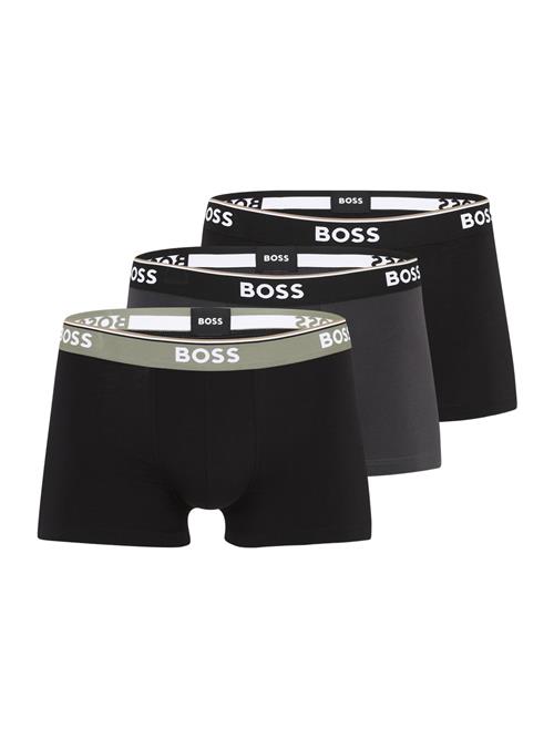 BOSS Boksershorts 'Power'  grå / oliven / sort