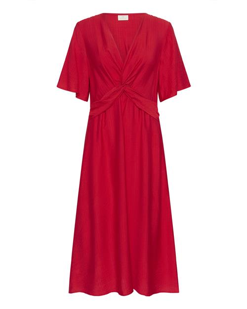 Kaffe Kjole 'Jasmin'  cranberry