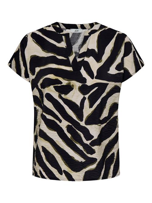 JDY Bluse 'JDYJASMINE'  beige / sort