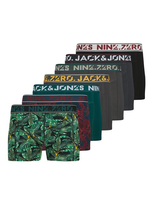 JACK & JONES Boksershorts 'JACKENDRIC'  navy / mørkegrå / smaragd / sort