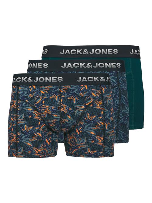JACK & JONES Boksershorts 'JACMaxwell'  navy / lysegrå / gran / orange