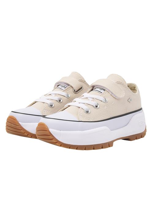 BRITISH KNIGHTS Sneakers ' KAYA LOW FLY '  lysebeige / lysegrå / hvid