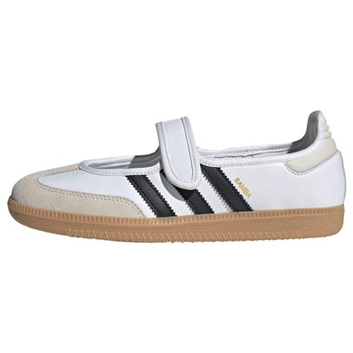 ADIDAS ORIGINALS Ballerinasko med rem 'Samba'  sort / hvid / offwhite