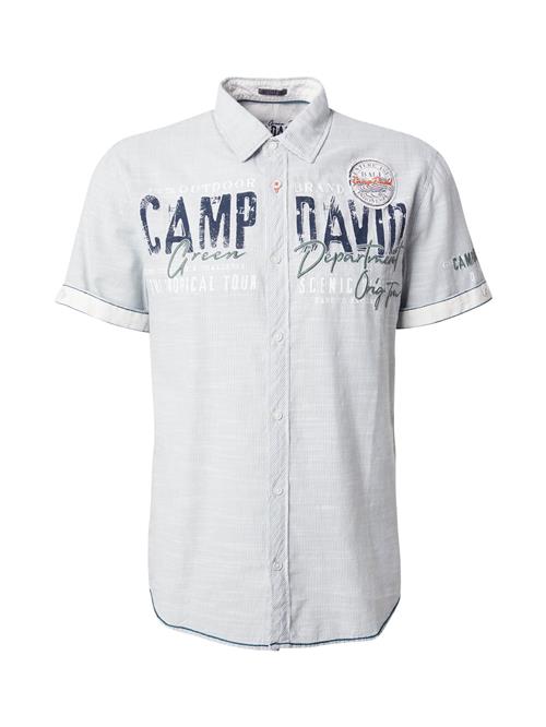 CAMP DAVID Skjorte  navy / pastelgrøn / rød / hvid