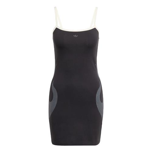 ADIDAS ORIGINALS Sommerkjole 'Flames'  mørkegrå / sort / hvid