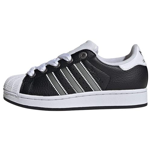 ADIDAS ORIGINALS Sneakers 'Superstar II'  grå / sort / hvid