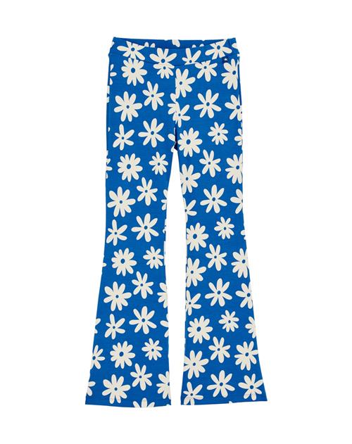 WE Fashion Bukser  blå / hvid