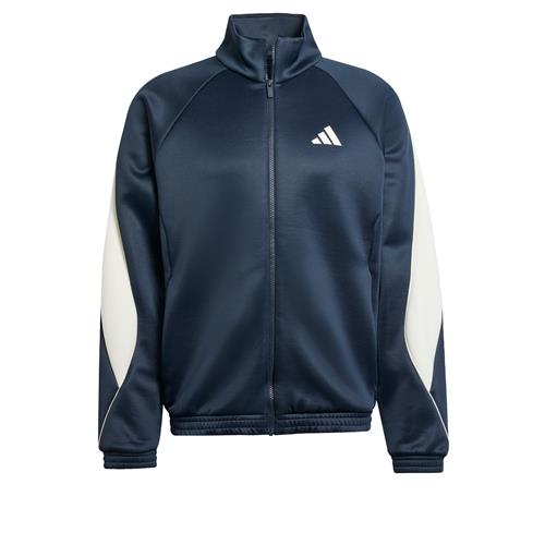 ADIDAS SPORTSWEAR Sportssweatjakke 'Stadium'  mørkeblå / hvid
