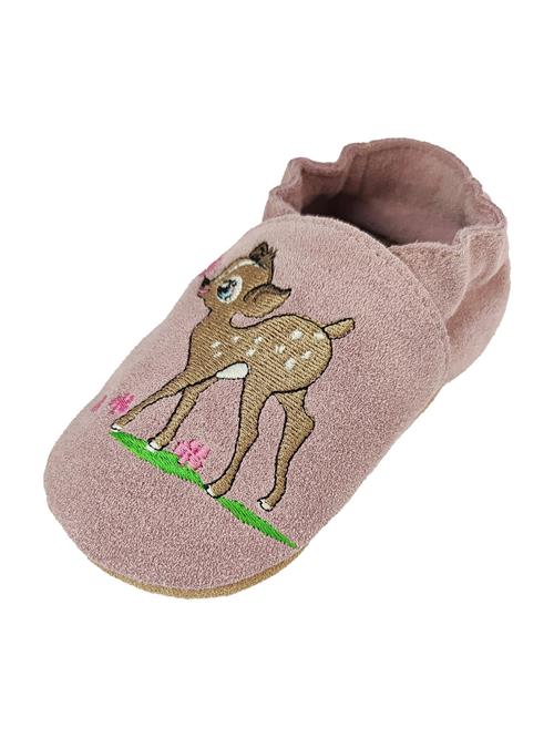 BECK Hjemmesko  grå / grøn / lyserød