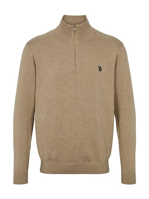 U.S. POLO ASSN. Pullover 'Brison'  beige-meleret