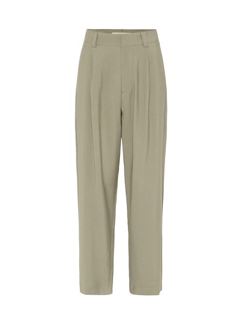 Antioch Bukser med lægfolder  pastelgrøn