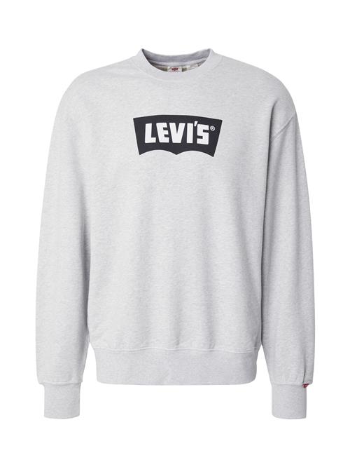 LEVI'S ® Sweatshirt  lysegrå / sort / hvid