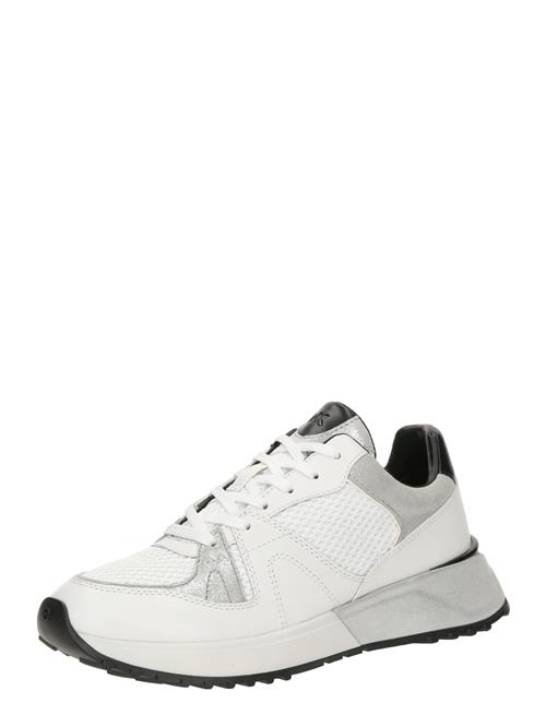 MICHAEL Michael Kors Sneaker low 'JAIME'  sort / sølv / hvid