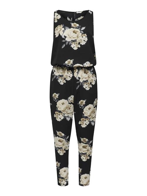 ONLY Jumpsuit  beige / grøn / sort