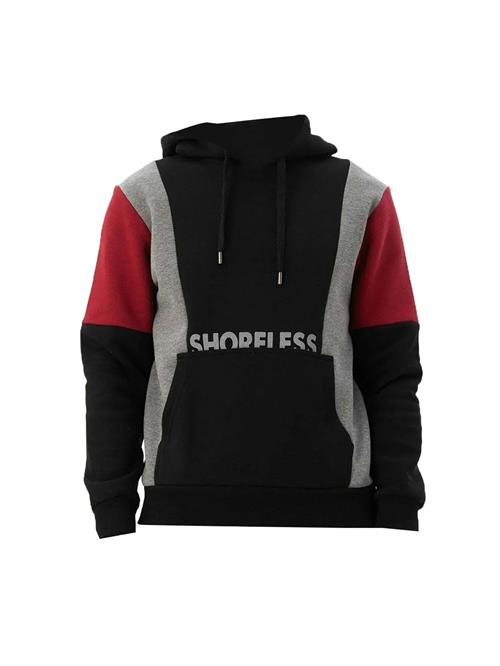 Arma Sweatshirt  grå-meleret / rød / sort