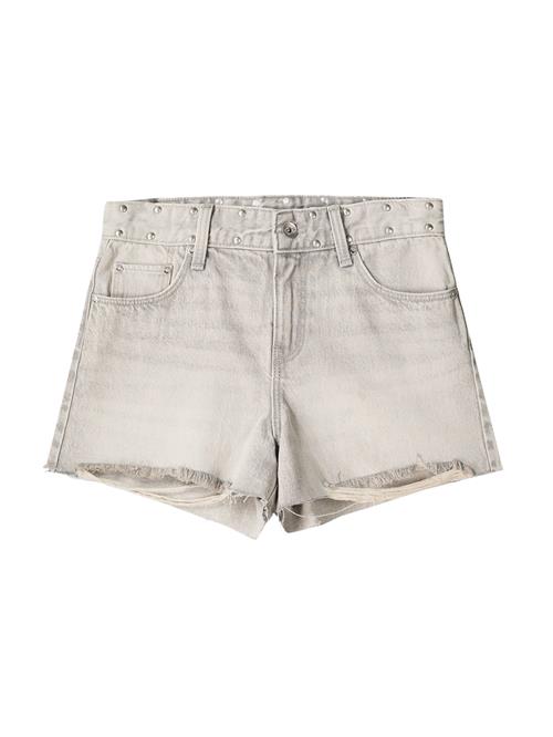 Bershka Jeans  lysegrå / sølv