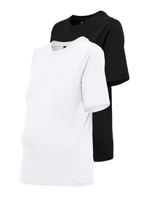 Only Maternity Shirts  sort / hvid
