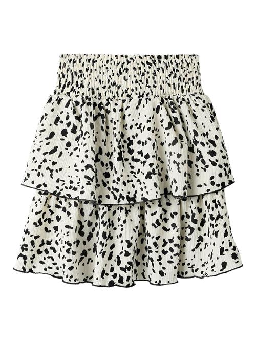 NAME IT Nederdel  sort / naturhvid