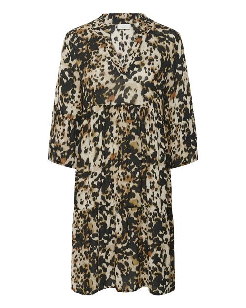 Kaffe Kjole 'Hera Amber'  beige / brun / sort