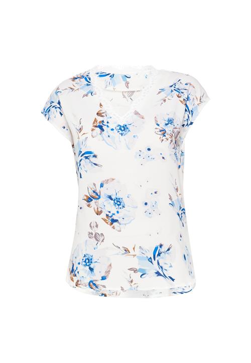 Usha Overdel  lyseblå / mørkeblå / brun / hvid