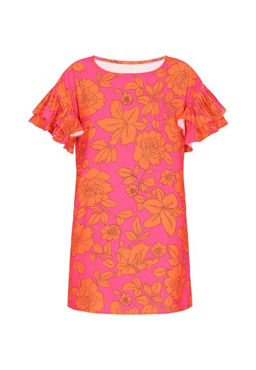 faina Kjole 'Fashion Look'  orange / pink / sort