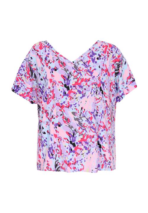 Usha Shirts 'Fashion Look'  lyseblå / lilla / lavendel / pink
