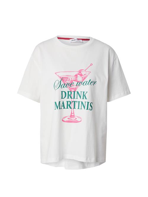 studioselect Shirts 'Tia'  grøn / lys pink / hvid