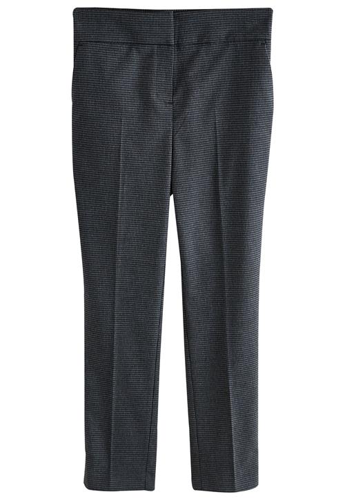 Next Bukser med fals  grå / sort