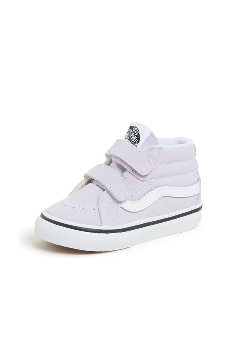 VANS Sneakers 'Sk8-Mid'  lyselilla / sort / hvid