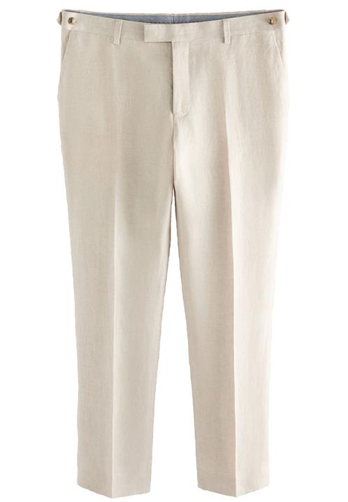 Next Bukser med fals  greige