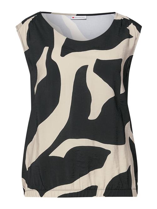 STREET ONE Overdel  sort / hvid