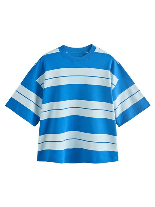 Next Oversized bluse  royalblå / pastelblå