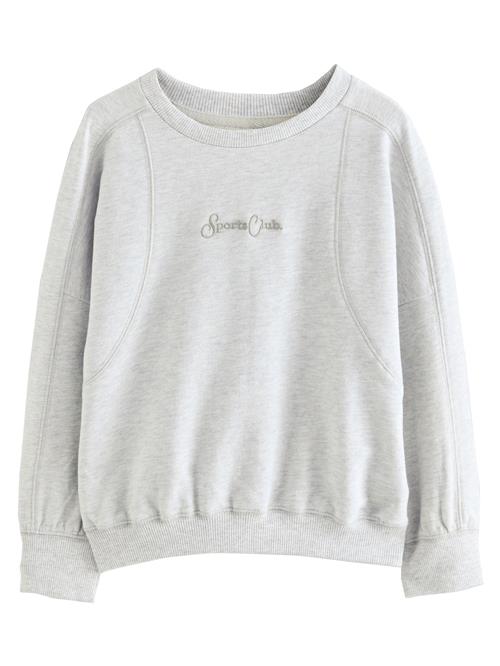 Next Sweatshirt 'Sports Club'  grå-meleret