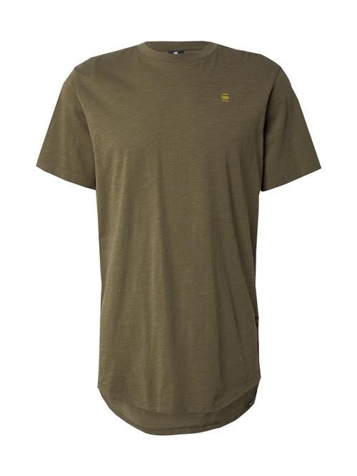 G-STAR Bluser & t-shirts 'Lash Back'  mørkegul / oliven / uldhvid