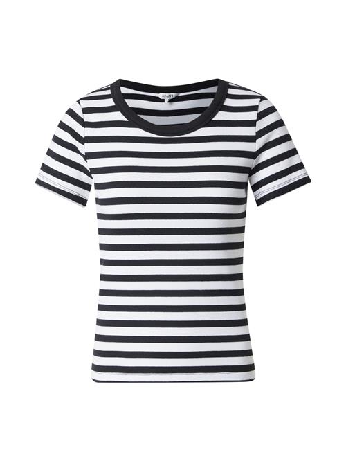 mbym Shirts 'Otis'  sort / hvid