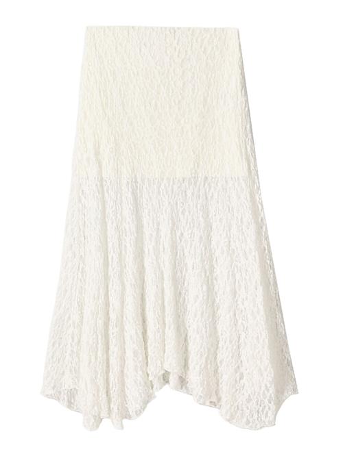 Bershka Nederdel  offwhite