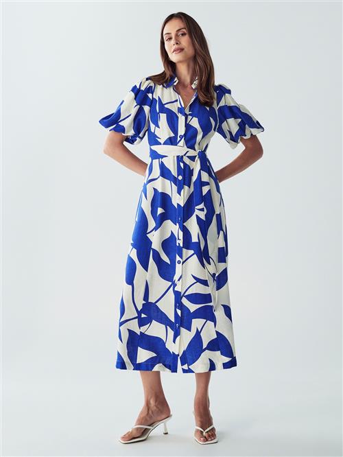 Willa Kjole 'Ariane'  blå / hvid