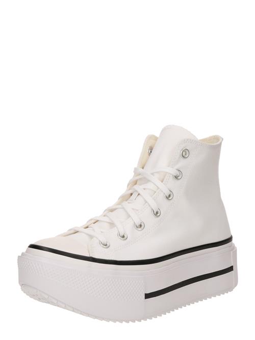 CONVERSE Sneaker high 'CTAS LIFT DOUBLE STACK HI'  hvid