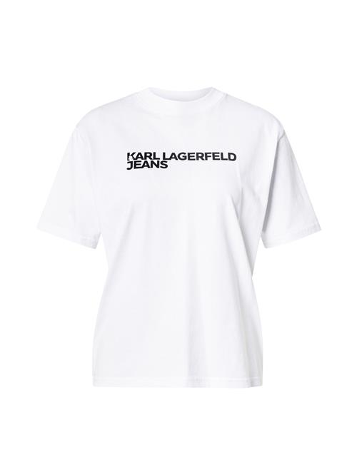KARL LAGERFELD JEANS Shirts  sort / hvid
