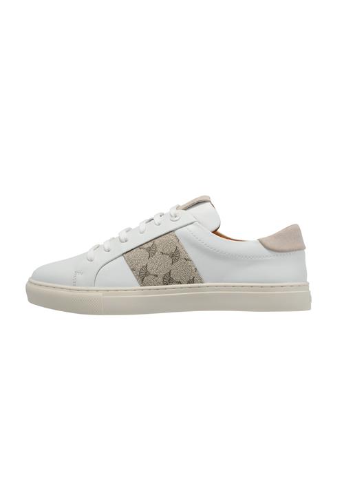 JOOP! Sneaker low 'Mazzolino Lista 1.0 Coralie'  beige / champagne / mørkebrun / hvid