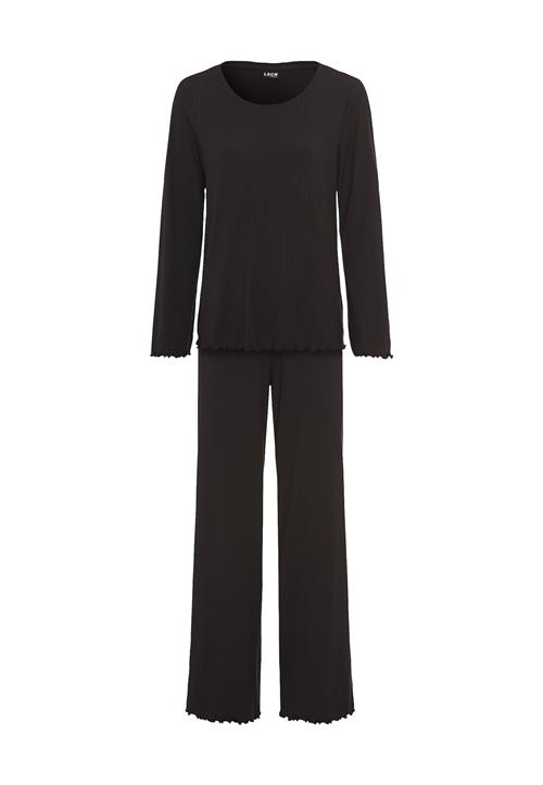 LSCN by LASCANA Pyjamas  sort / hvid